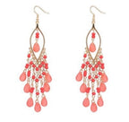 Bohemian droplet tassels earrings