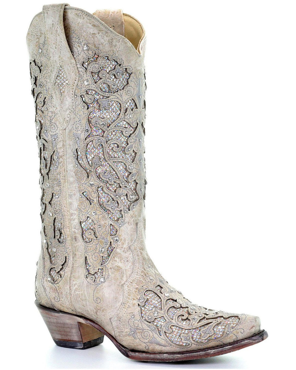 Women's Shoes Embroidered High Sleeve Solid Thick Heel Boots