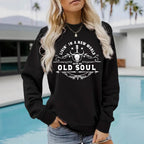 Western Country Music Pattern Printed Hoodie Sweatshirt