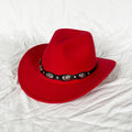 Western Woolen Felt Hat Vintage Style Hat