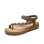 New Bohemian National Style Thick Soled Sandals Are Comfortable For Women