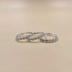 Women's Small Daisy Adjustable Ring Flower Ring Modern Mini Ring Delicate Sophisticated Thumb Ring Fashion