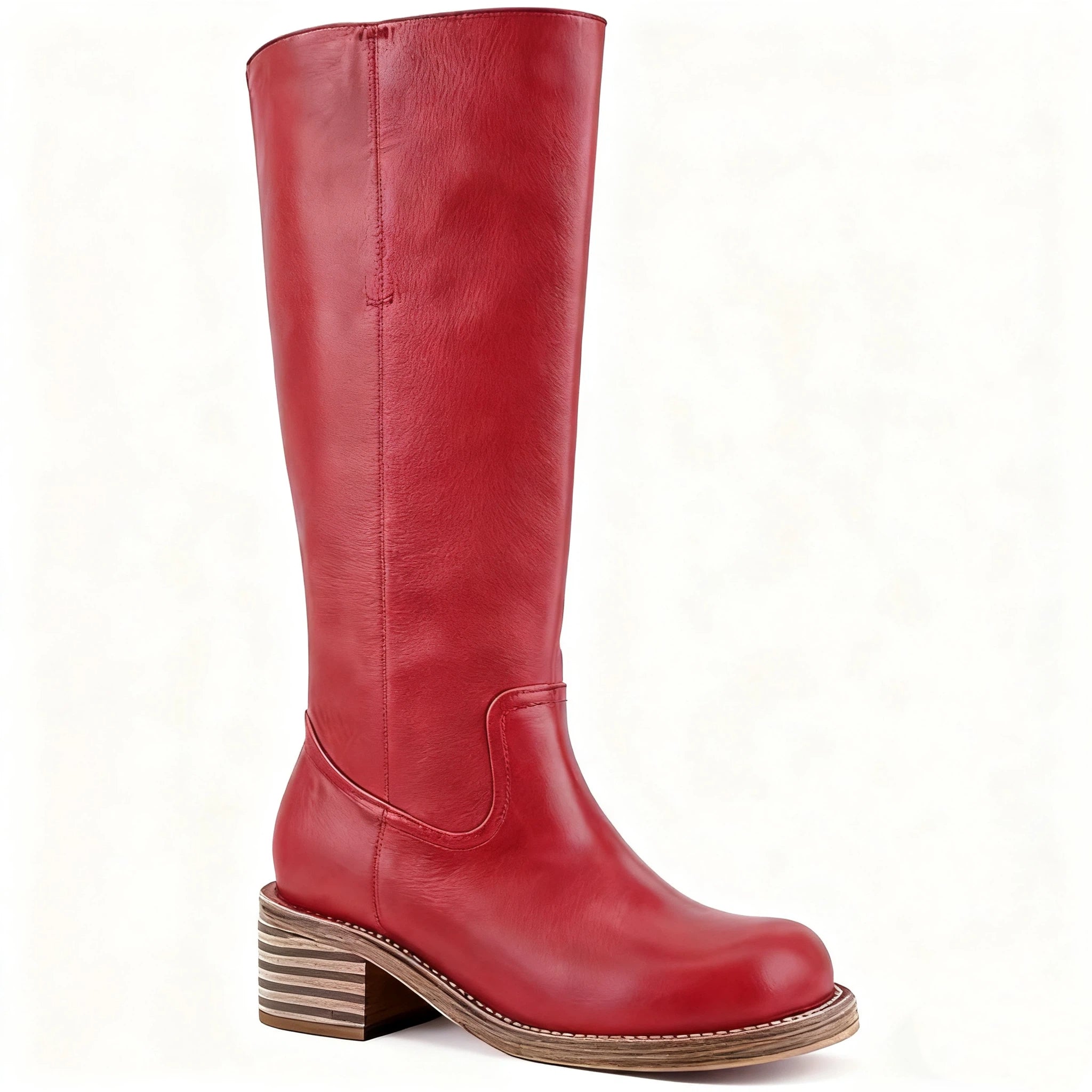 Women's Long Western retro cowboy boots