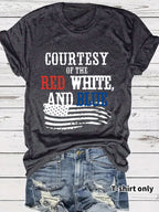 Short sleeved patriotic t-shirt