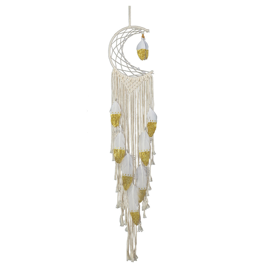 Hand Woven Cotton Thread Tassel Tapestry Wall Tapestry Hangings Background Boho Wall Hangings