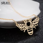 Gold Bee Pendant Necklace & Pendants Party Honey Bee Accessories Everyday Jewelry