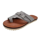 Large Slipper Sandals Summer Flat Bottom Retro Sandals
