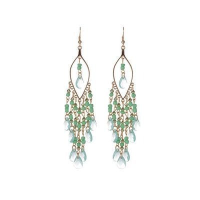 Bohemian droplet tassels earrings