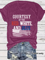 Short sleeved patriotic t-shirt