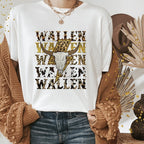 Western Shirts Boho Cow Skull Shirt with Leopard Print Short