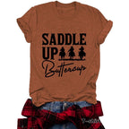 Short sleeved Western T-shirt