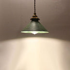 Rustic Iron Rust Pendant Light for Restaurant, Nordic Countryside Retro Cafe