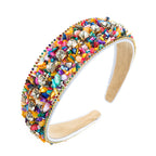Women's Colorful Turquoise Wide Headband