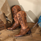 Western Cowboy Leather Boots Women's Boots