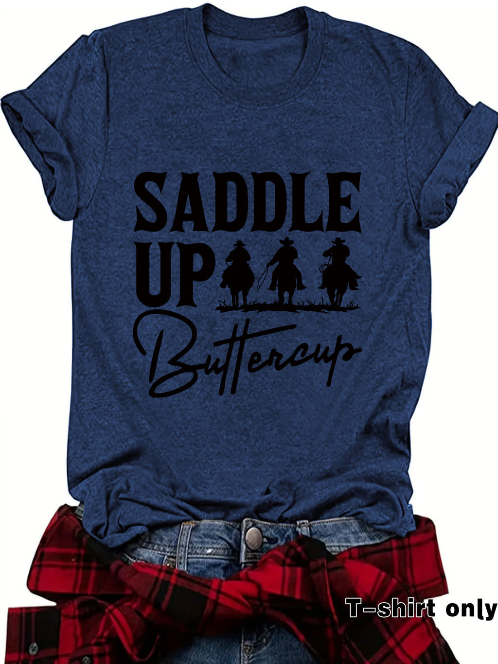 Short sleeved Western T-shirt
