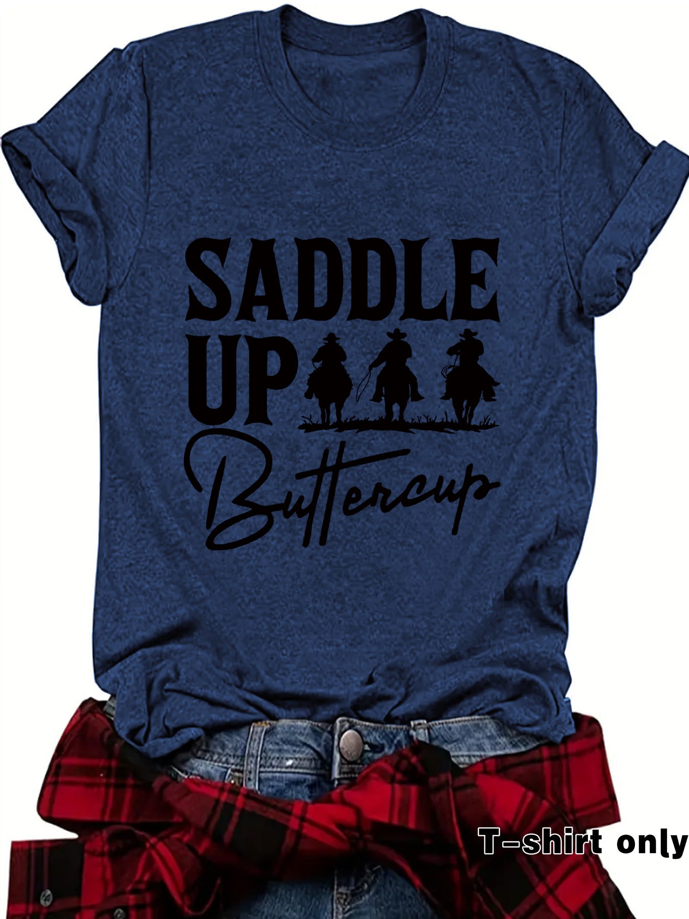 Short sleeved Western T-shirt