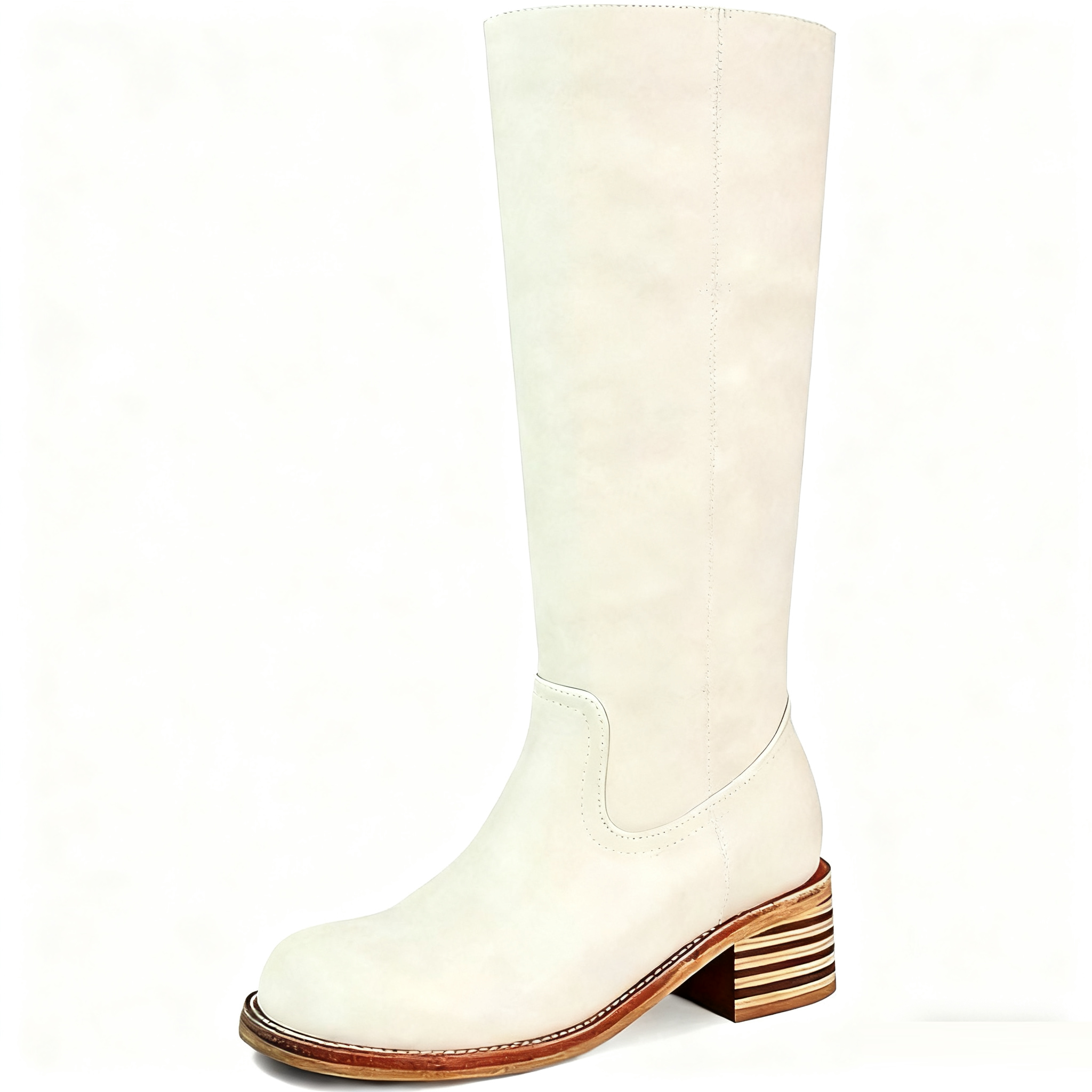 Women's Long Western retro cowboy boots