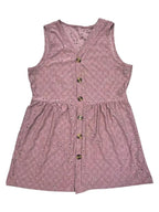 Women's Eyelet Button Up V-Neck Tank Top