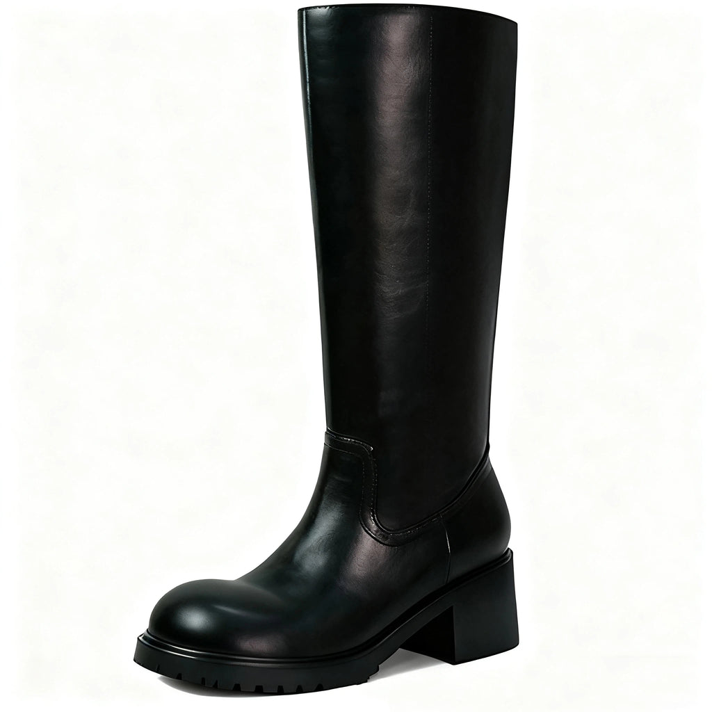 Women's Long Western retro cowboy boots