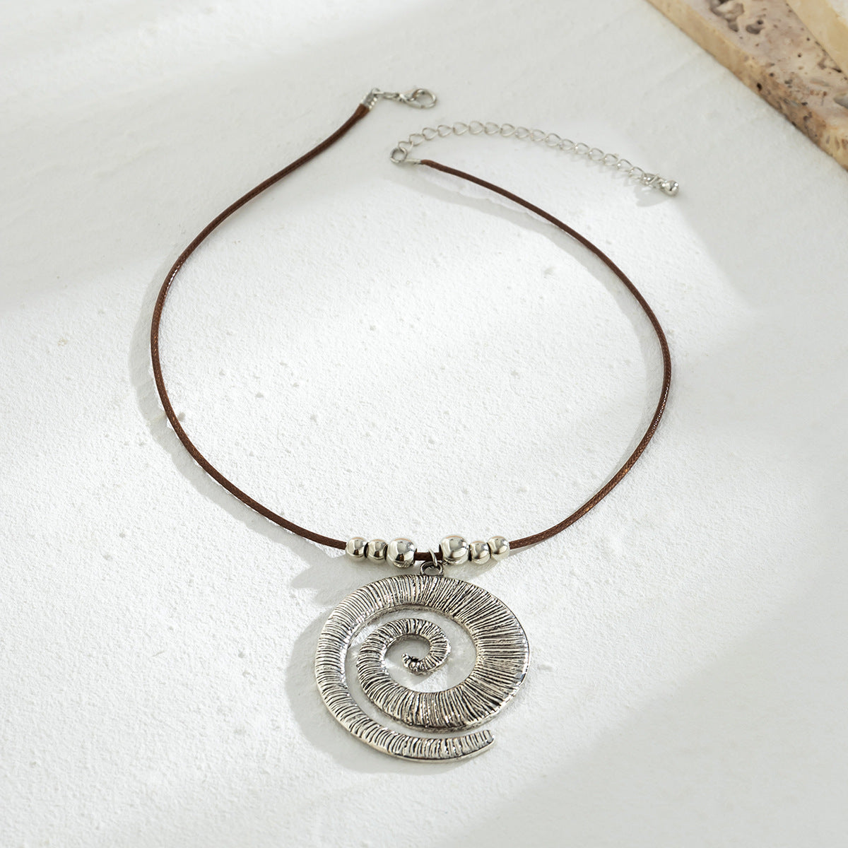 Conch symbol vacation beach ornament Bohemian starfish pendant exaggerated ocean style mermaid necklace