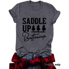 Short sleeved Western T-shirt