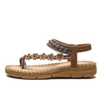 New Bohemian National Style Thick Soled Sandals Are Comfortable For Women