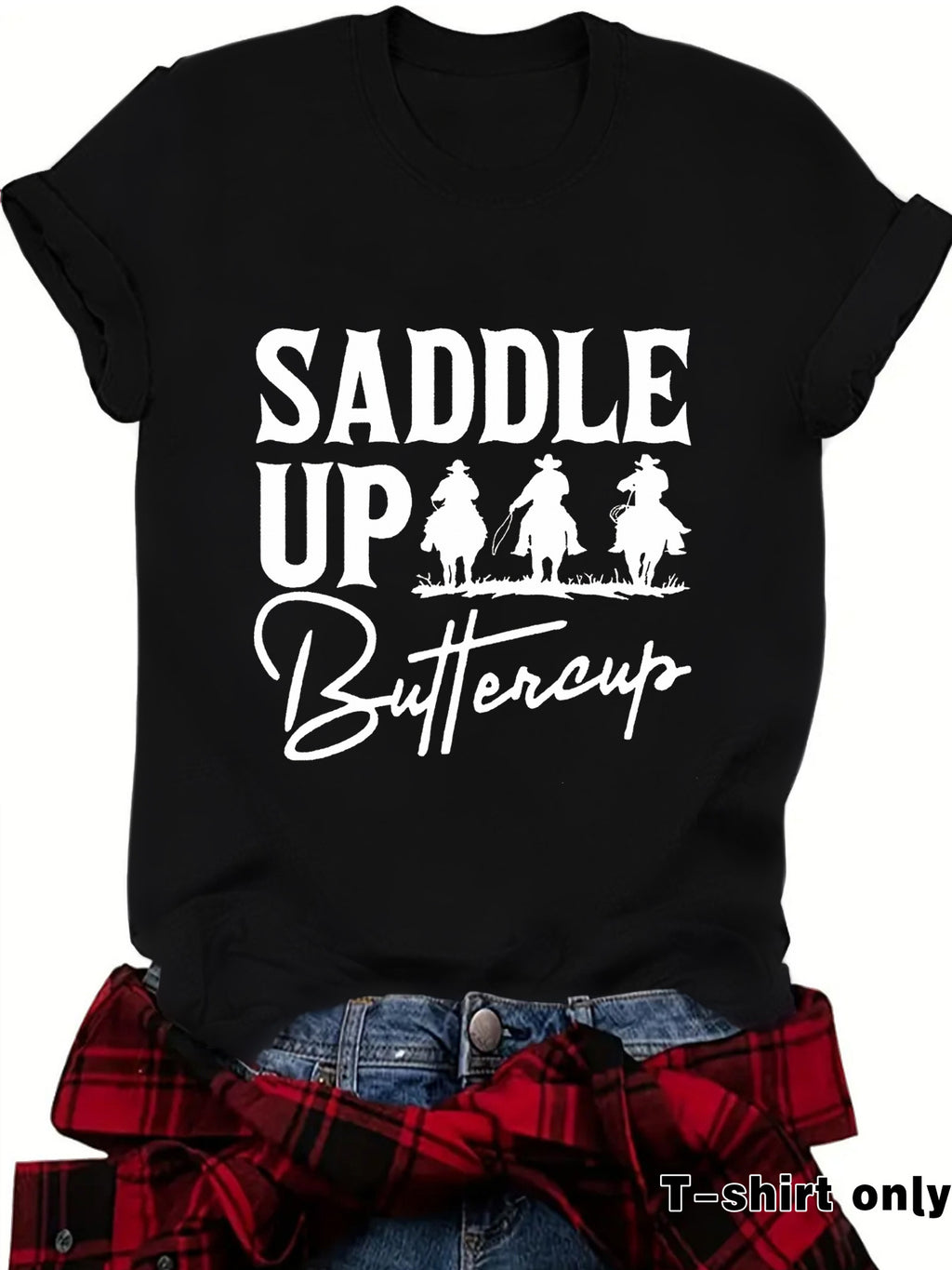 Short sleeved Western T-shirt