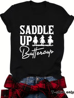 Short sleeved Western T-shirt