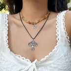 Choker Mushroom Necklace