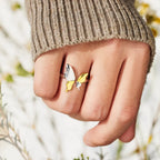 Women's 925 Sterling Silver Butterfly Ring