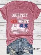 Short sleeved patriotic t-shirt