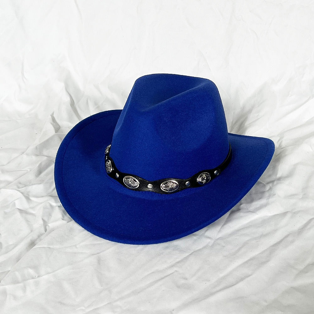 Western Woolen Felt Hat Vintage Style Hat