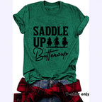 Short sleeved Western T-shirt