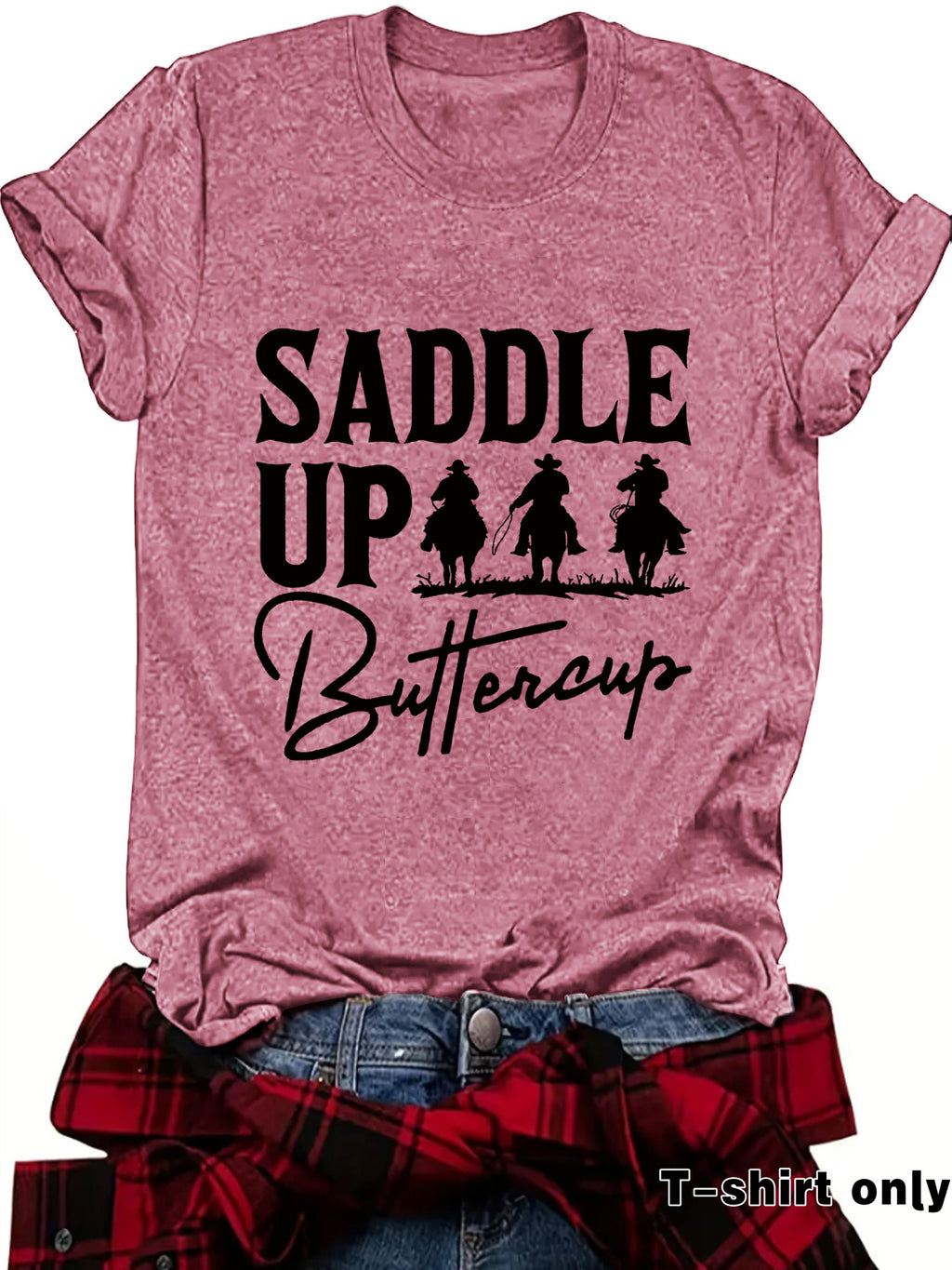 Short sleeved Western T-shirt