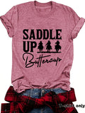 Short sleeved Western T-shirt