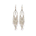 Bohemian droplet tassels earrings