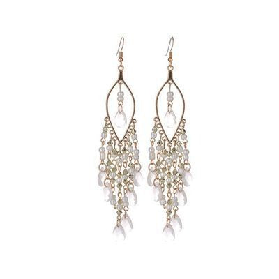 Bohemian droplet tassels earrings
