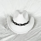 Western Woolen Felt Hat Vintage Style Hat