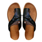 Large Slipper Sandals Summer Flat Bottom Retro Sandals