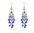Bohemian droplet tassels earrings