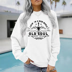 Western Country Music Pattern Printed Hoodie Sweatshirt