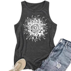 Bohemian floral print women's clothing