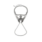 Bohemian metal chain jewelry arm chain punk retro dream catcher net leaf tassel open arm bracelet