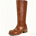 Women's Long Western retro cowboy boots