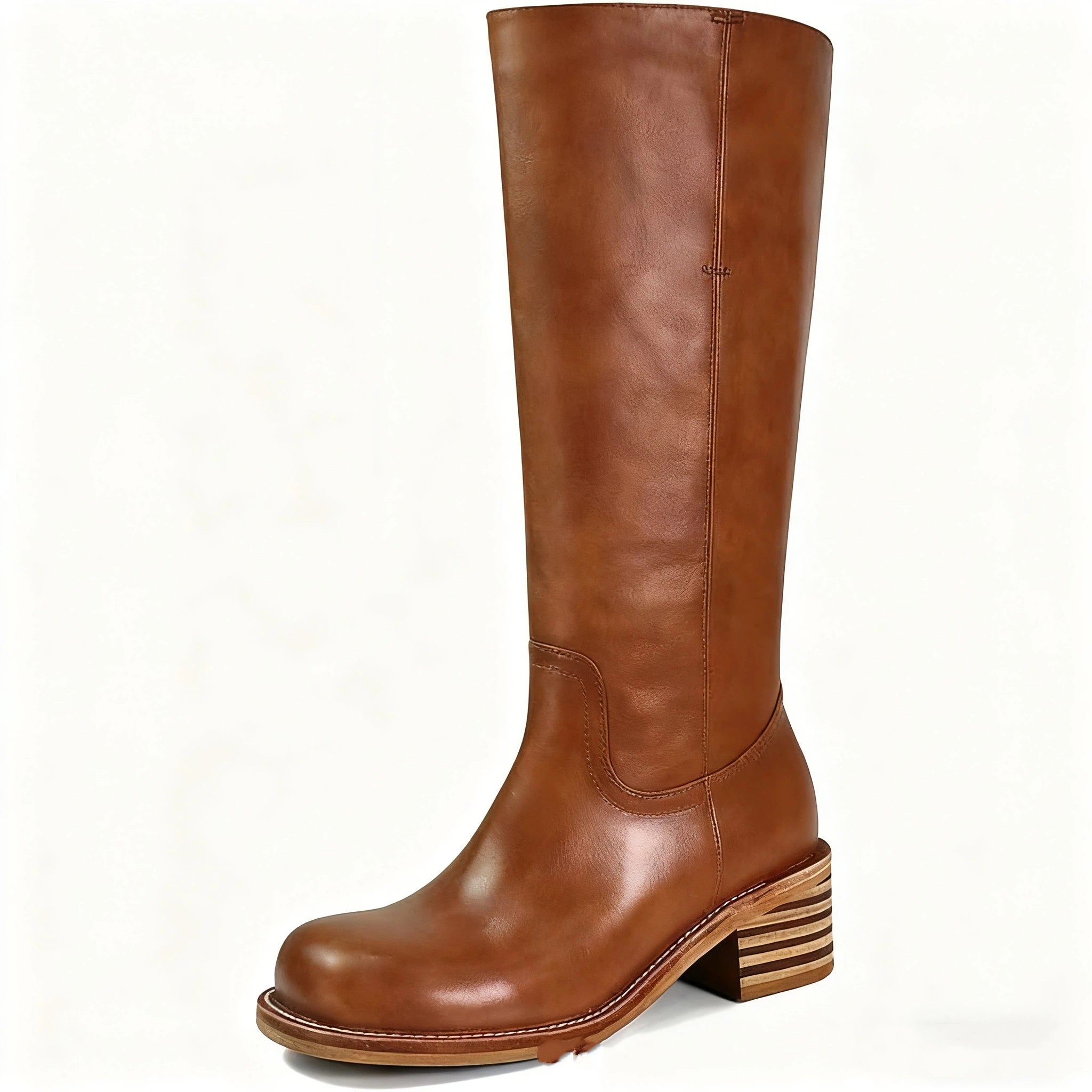 Women's Long Western retro cowboy boots