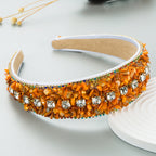 Women's Colorful Turquoise Wide Headband