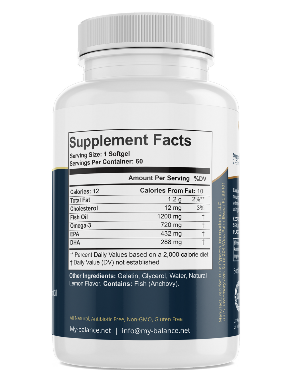Omega Fish Oil — Omega-3 Fatty Acids